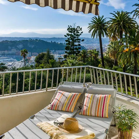 Les Oliviers Ueber Den Daechern Von Ruhig Sonnig Meerblick Pool Tiefgarage Parkplatz نيس